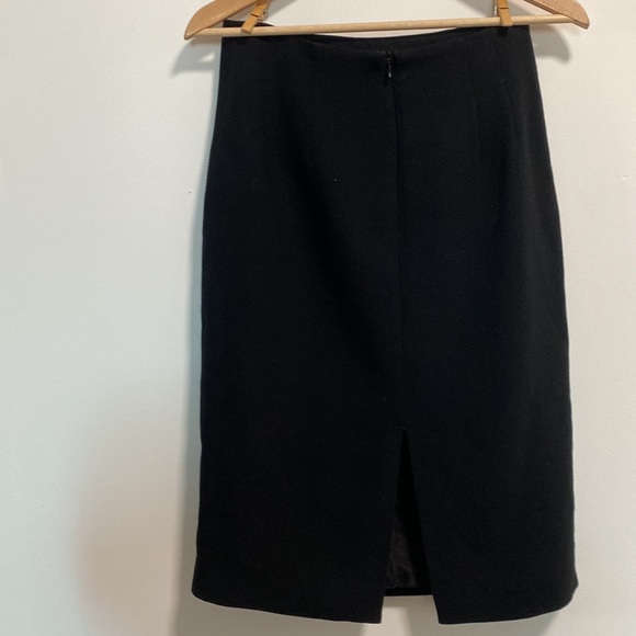 Charles Chang Lima 4 Wool Blend Midi Skirt - Picture 4 of 12